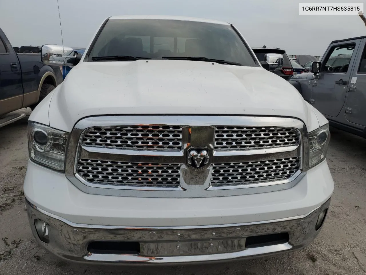 2017 Ram 1500 Laramie VIN: 1C6RR7NT7HS635815 Lot: 74705254