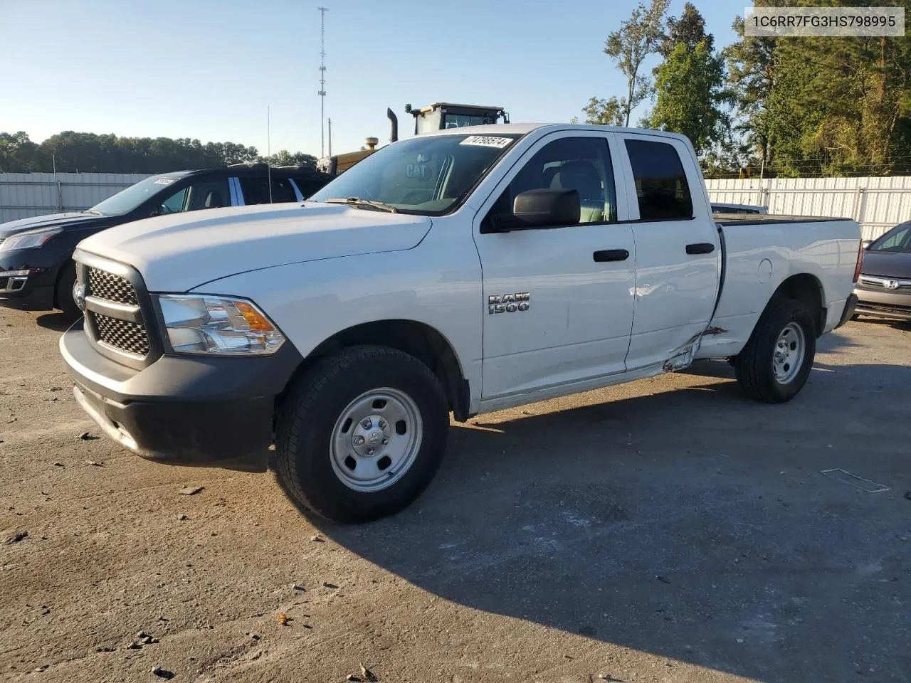 2017 Ram 1500 St VIN: 1C6RR7FG3HS798995 Lot: 74798574