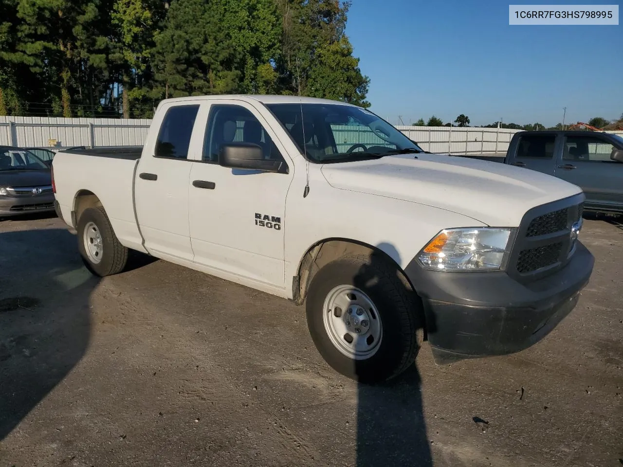 2017 Ram 1500 St VIN: 1C6RR7FG3HS798995 Lot: 74798574