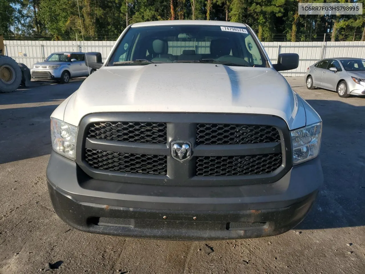 2017 Ram 1500 St VIN: 1C6RR7FG3HS798995 Lot: 74798574