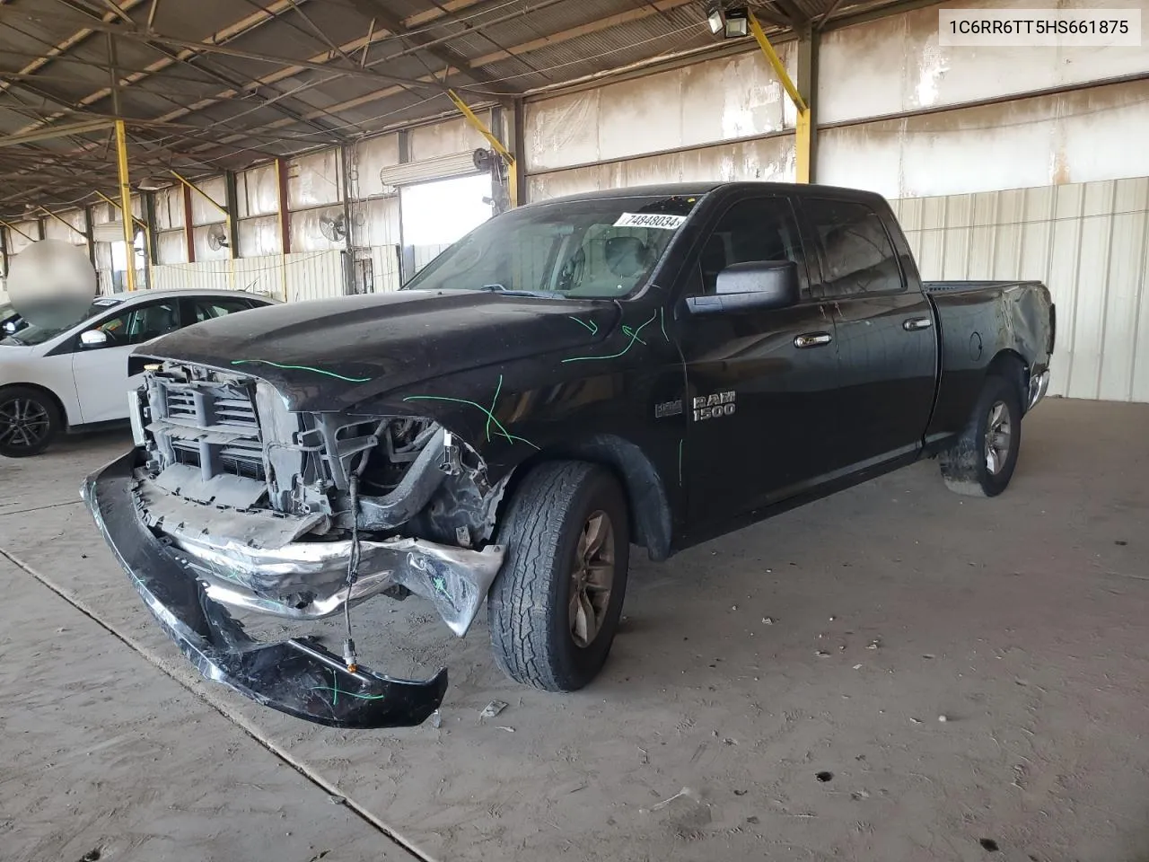 2017 Ram 1500 Slt VIN: 1C6RR6TT5HS661875 Lot: 74848034