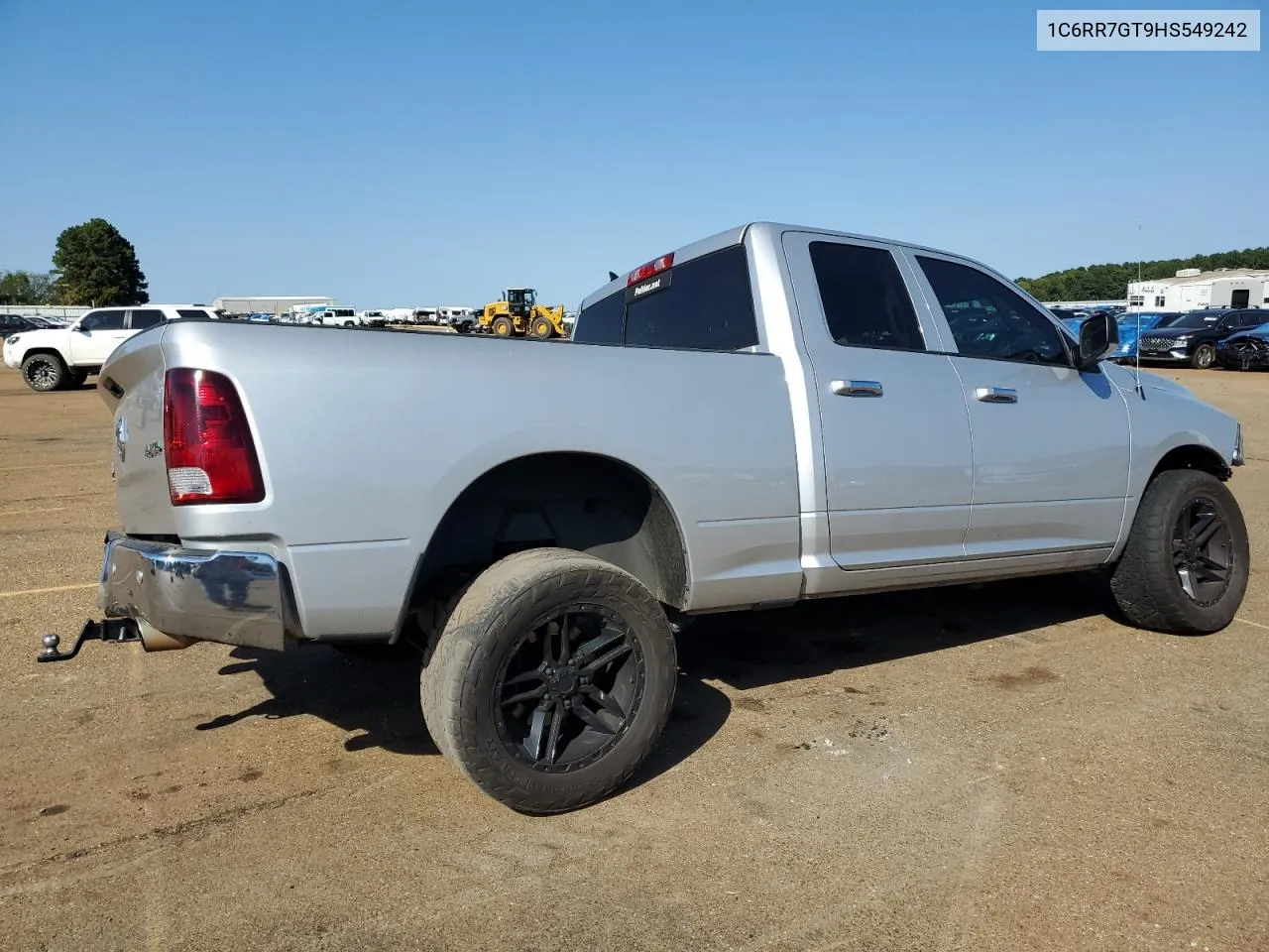 2017 Ram 1500 Slt VIN: 1C6RR7GT9HS549242 Lot: 74852814