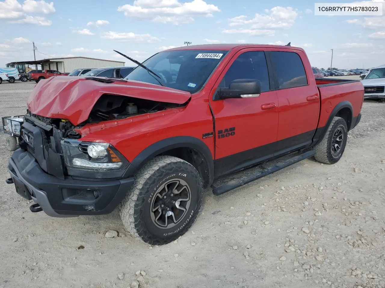 2017 Ram 1500 Rebel VIN: 1C6RR7YT7HS783023 Lot: 74944284