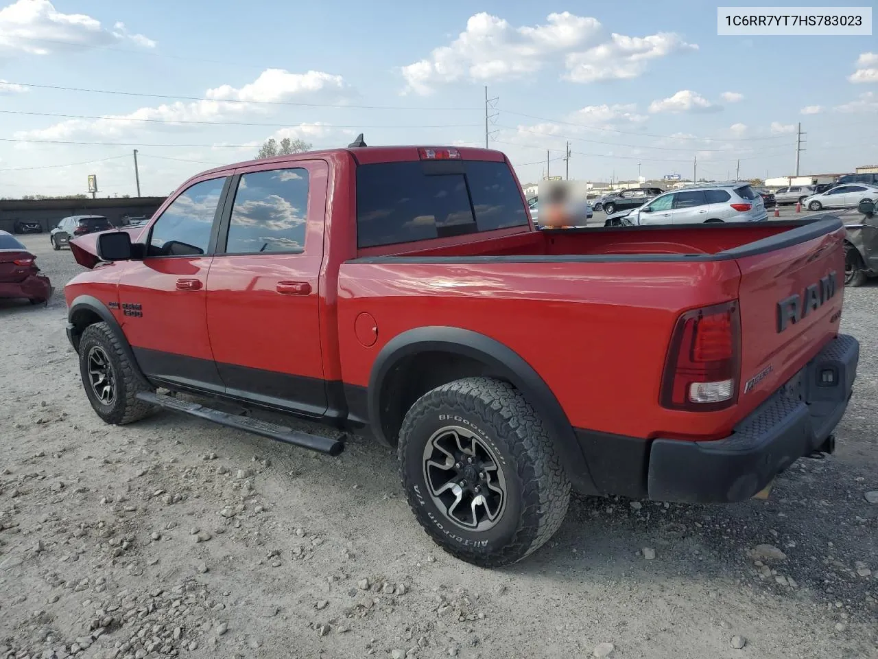 2017 Ram 1500 Rebel VIN: 1C6RR7YT7HS783023 Lot: 74944284