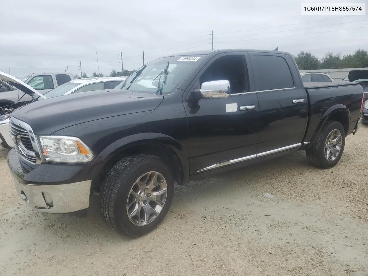 2017 Ram 1500 Longhorn VIN: 1C6RR7PT8HS557574 Lot: 74983094