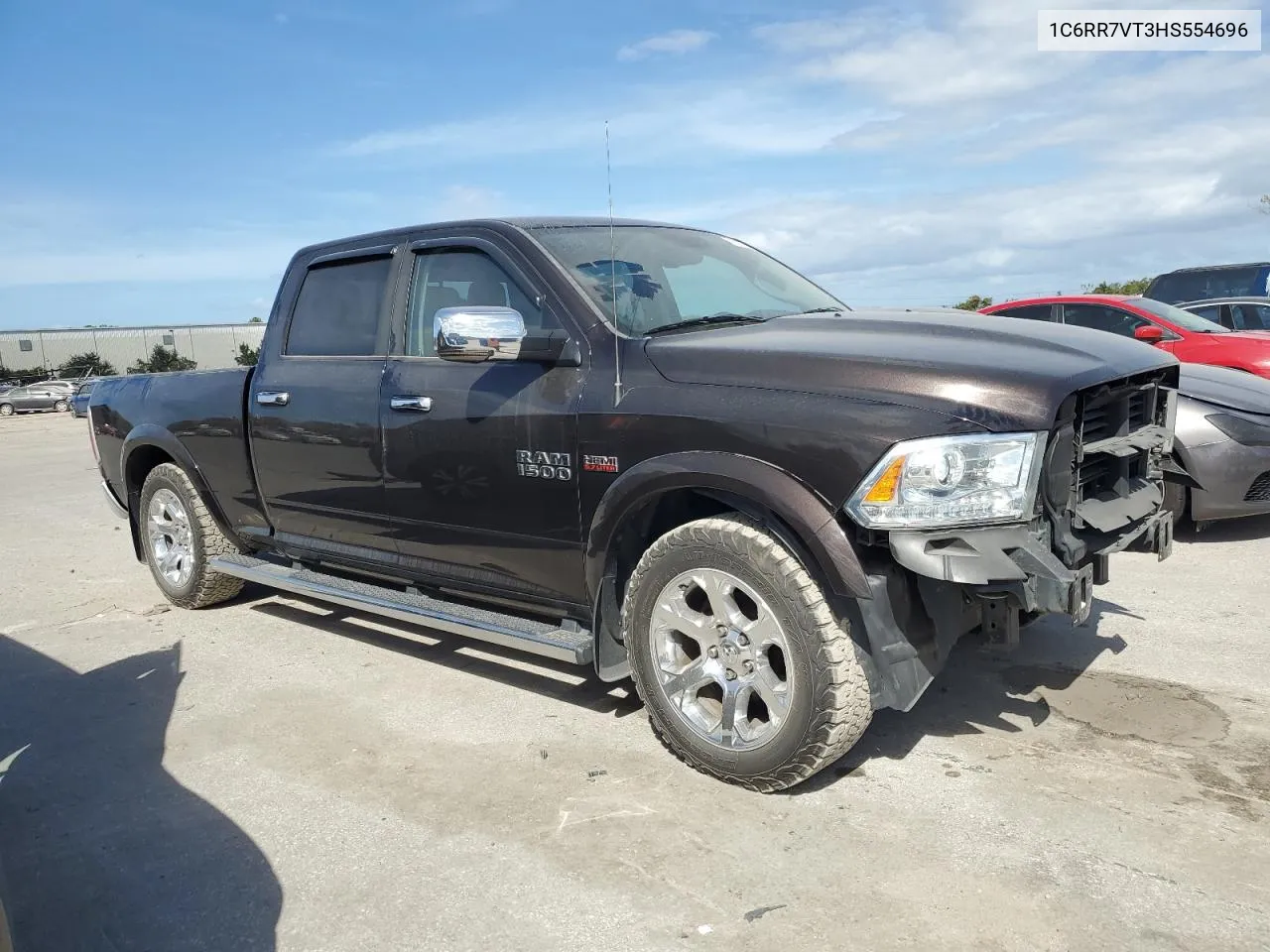 2017 Ram 1500 Laramie VIN: 1C6RR7VT3HS554696 Lot: 75015754