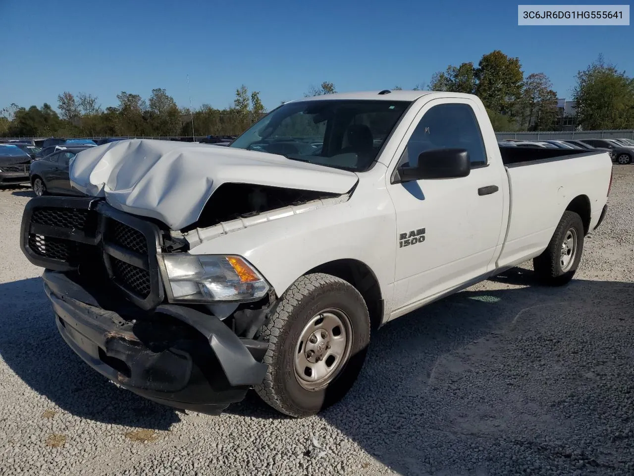 2017 Ram 1500 St VIN: 3C6JR6DG1HG555641 Lot: 75017774