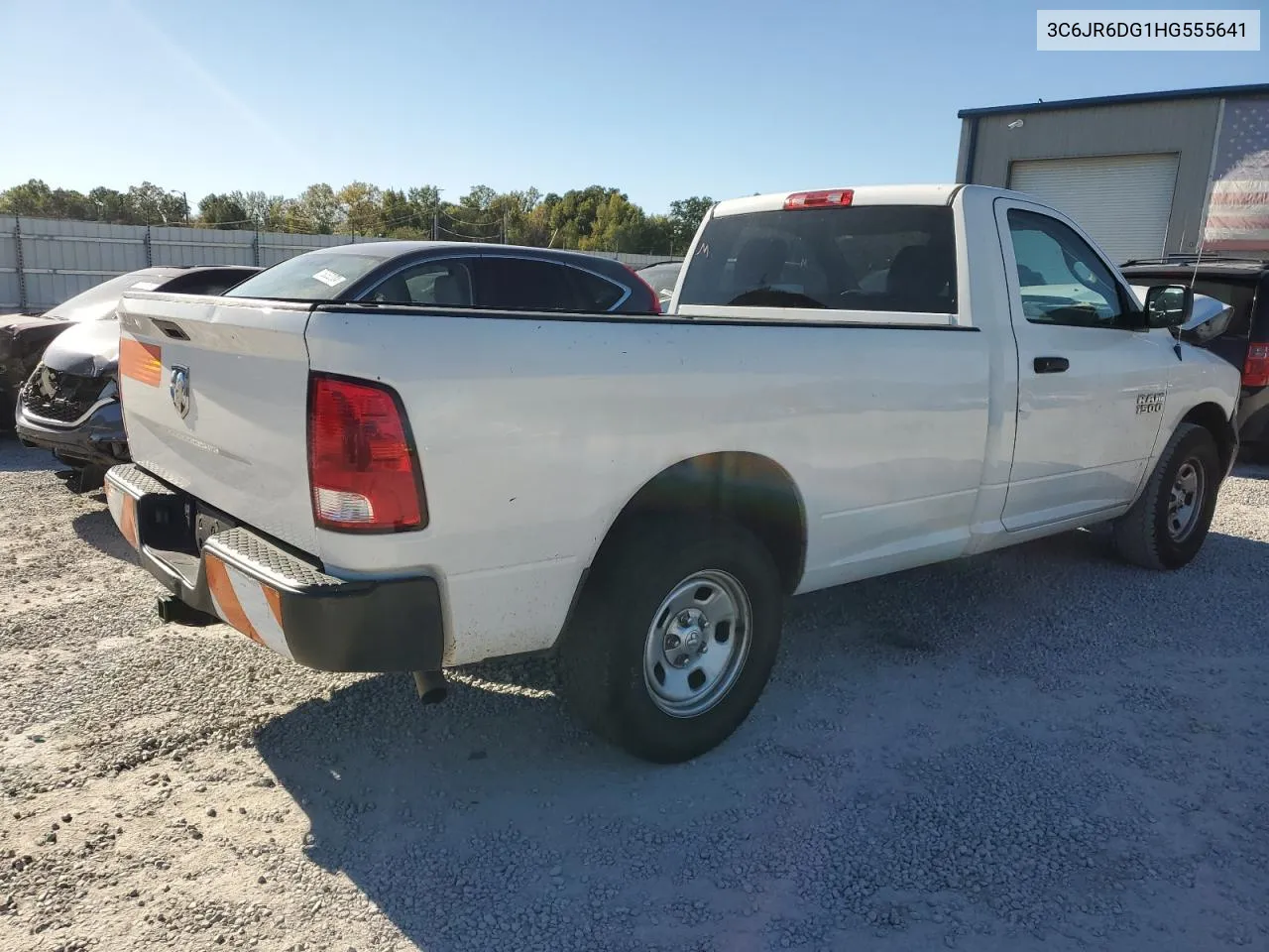 2017 Ram 1500 St VIN: 3C6JR6DG1HG555641 Lot: 75017774