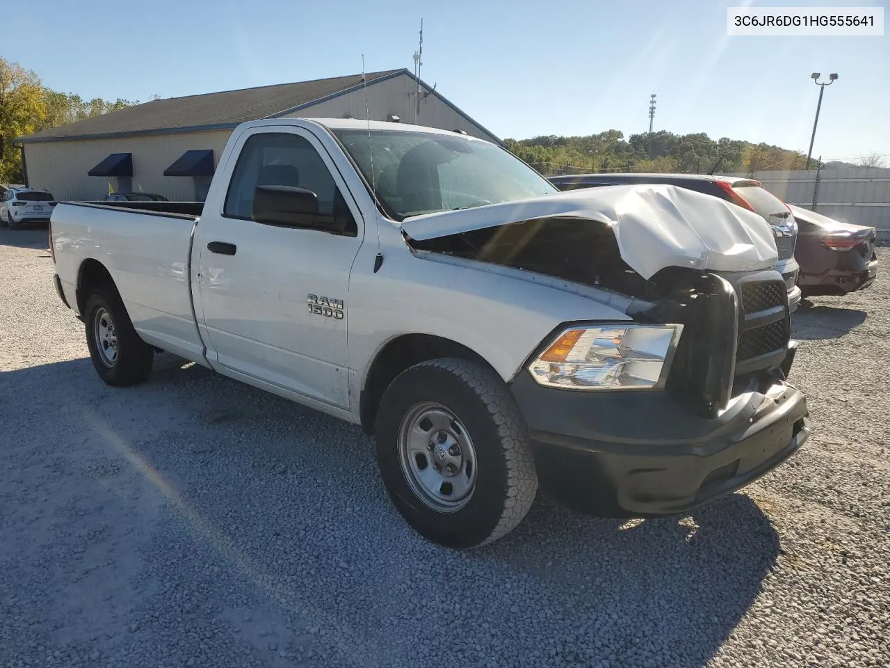 2017 Ram 1500 St VIN: 3C6JR6DG1HG555641 Lot: 75017774