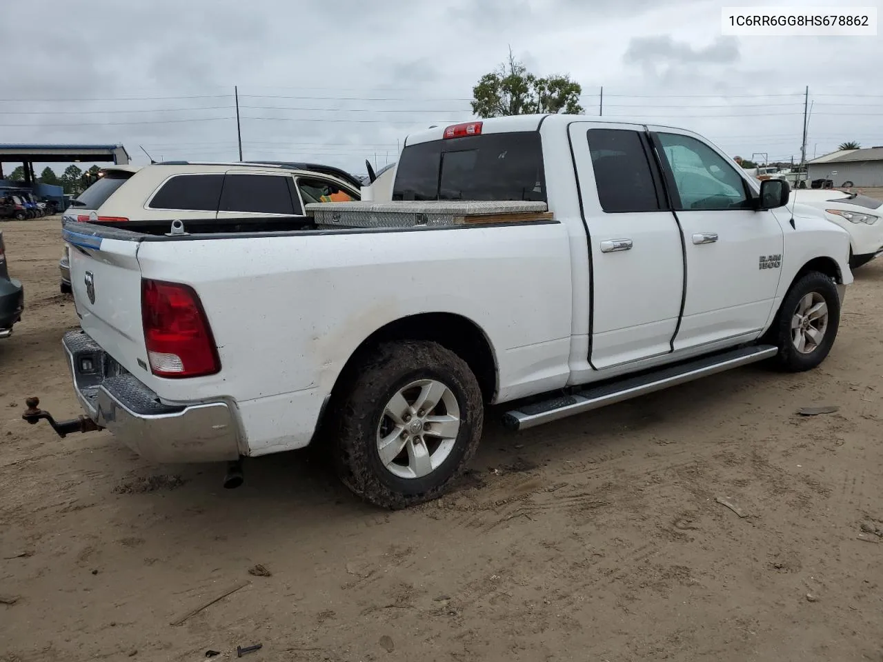 2017 Ram 1500 Slt VIN: 1C6RR6GG8HS678862 Lot: 75057504