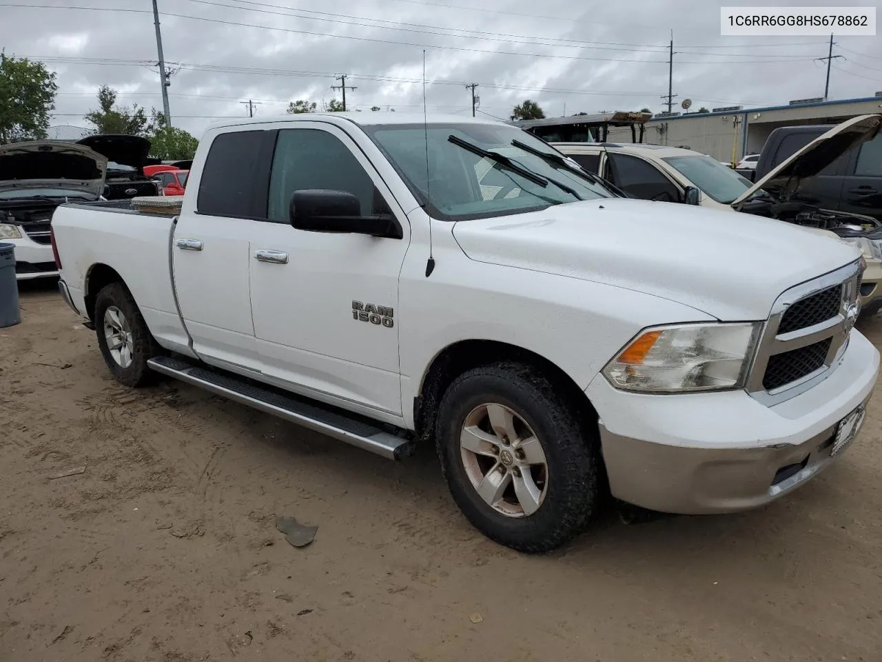 2017 Ram 1500 Slt VIN: 1C6RR6GG8HS678862 Lot: 75057504