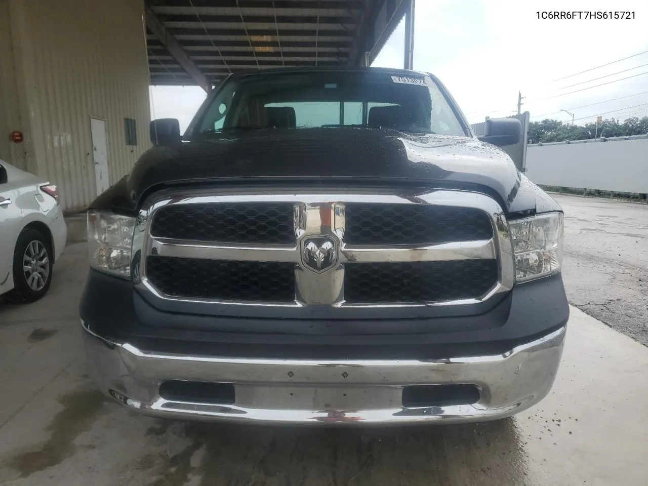 2017 Ram 1500 St VIN: 1C6RR6FT7HS615721 Lot: 75130744