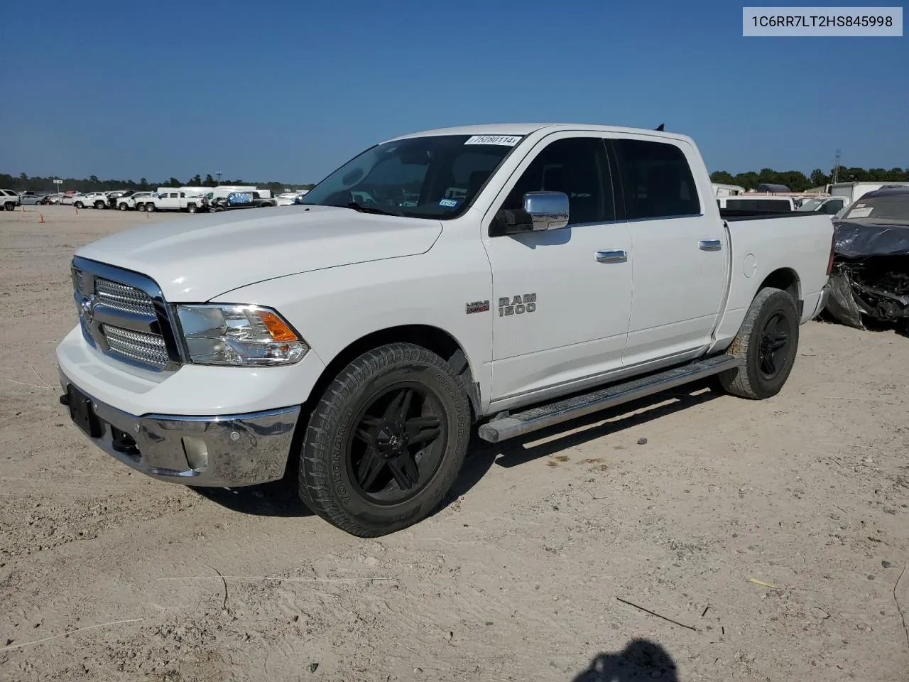 2017 Ram 1500 Slt VIN: 1C6RR7LT2HS845998 Lot: 75280114