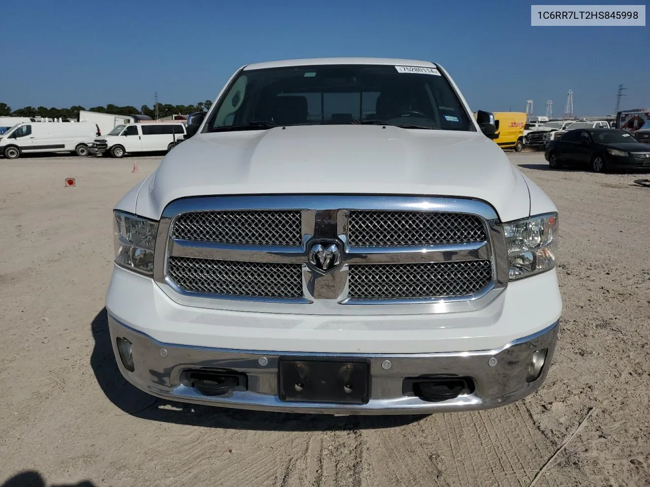 2017 Ram 1500 Slt VIN: 1C6RR7LT2HS845998 Lot: 75280114