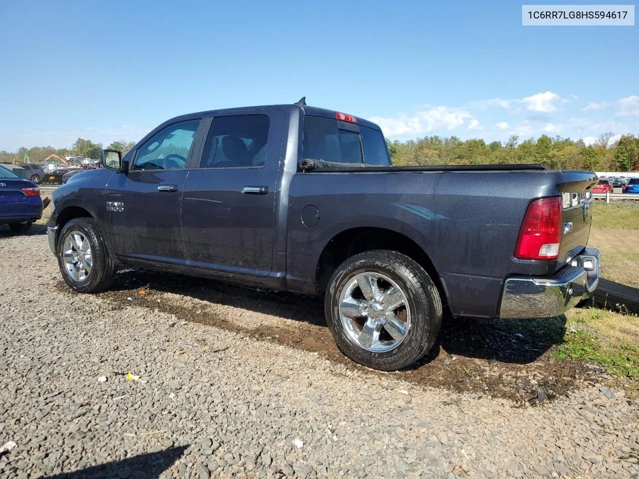 2017 Ram 1500 Slt VIN: 1C6RR7LG8HS594617 Lot: 75293034