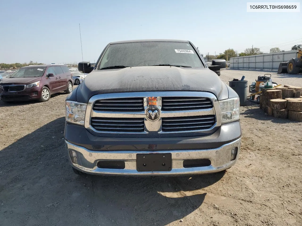 2017 Ram 1500 Slt VIN: 1C6RR7LT0HS698659 Lot: 75442864