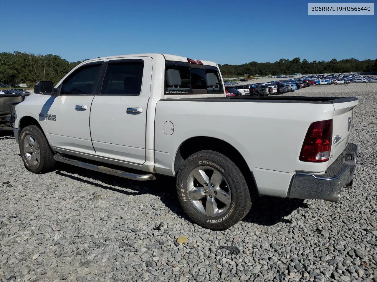 2017 Ram 1500 Slt VIN: 3C6RR7LT9HG565440 Lot: 75506804