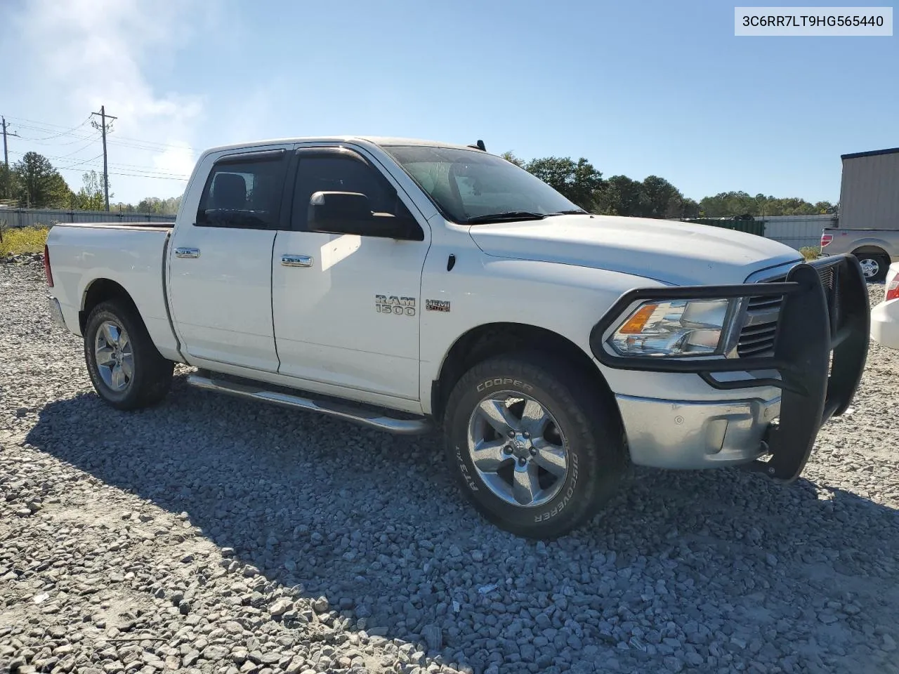 2017 Ram 1500 Slt VIN: 3C6RR7LT9HG565440 Lot: 75506804