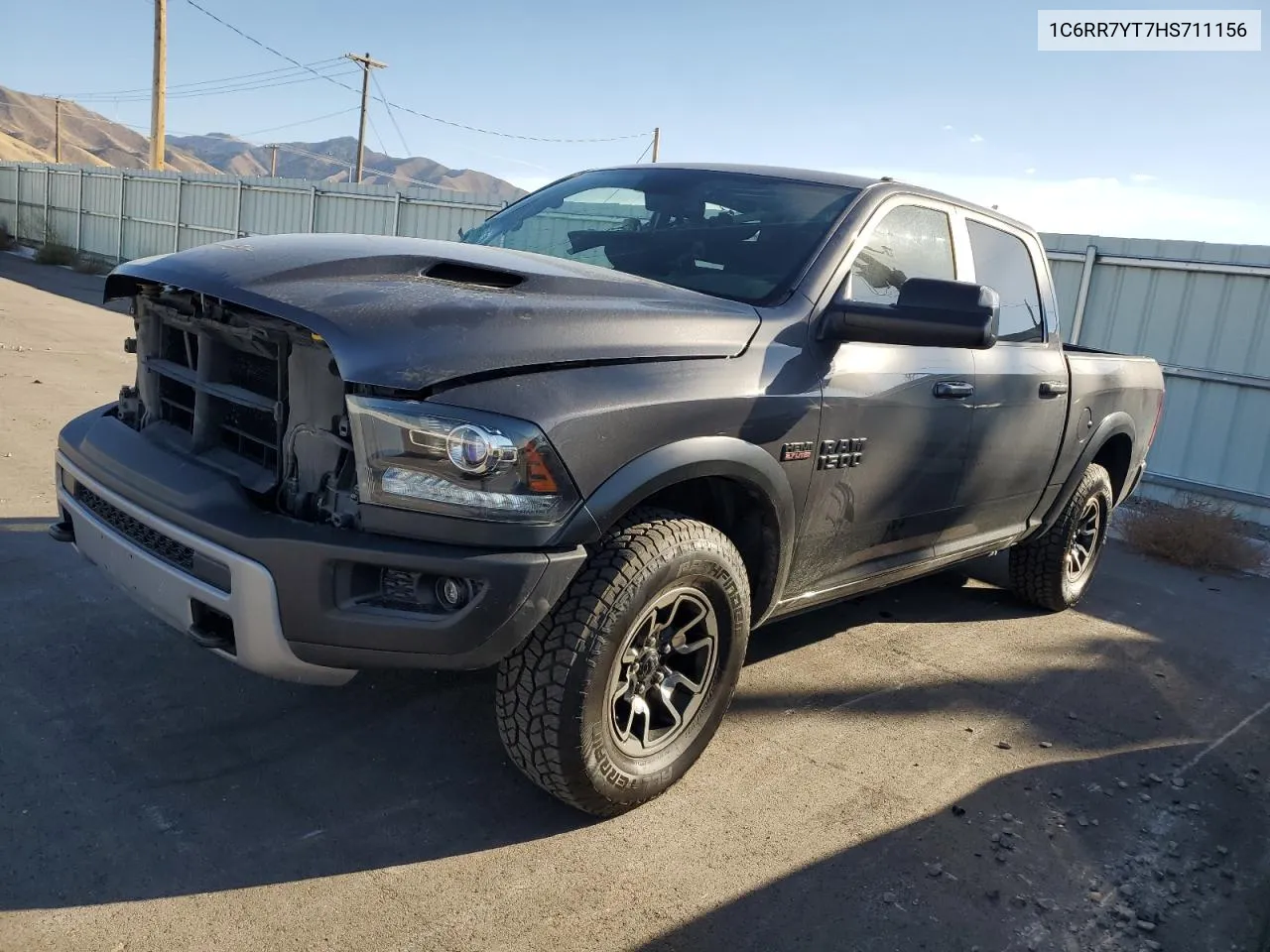 2017 Ram 1500 Rebel VIN: 1C6RR7YT7HS711156 Lot: 75558174