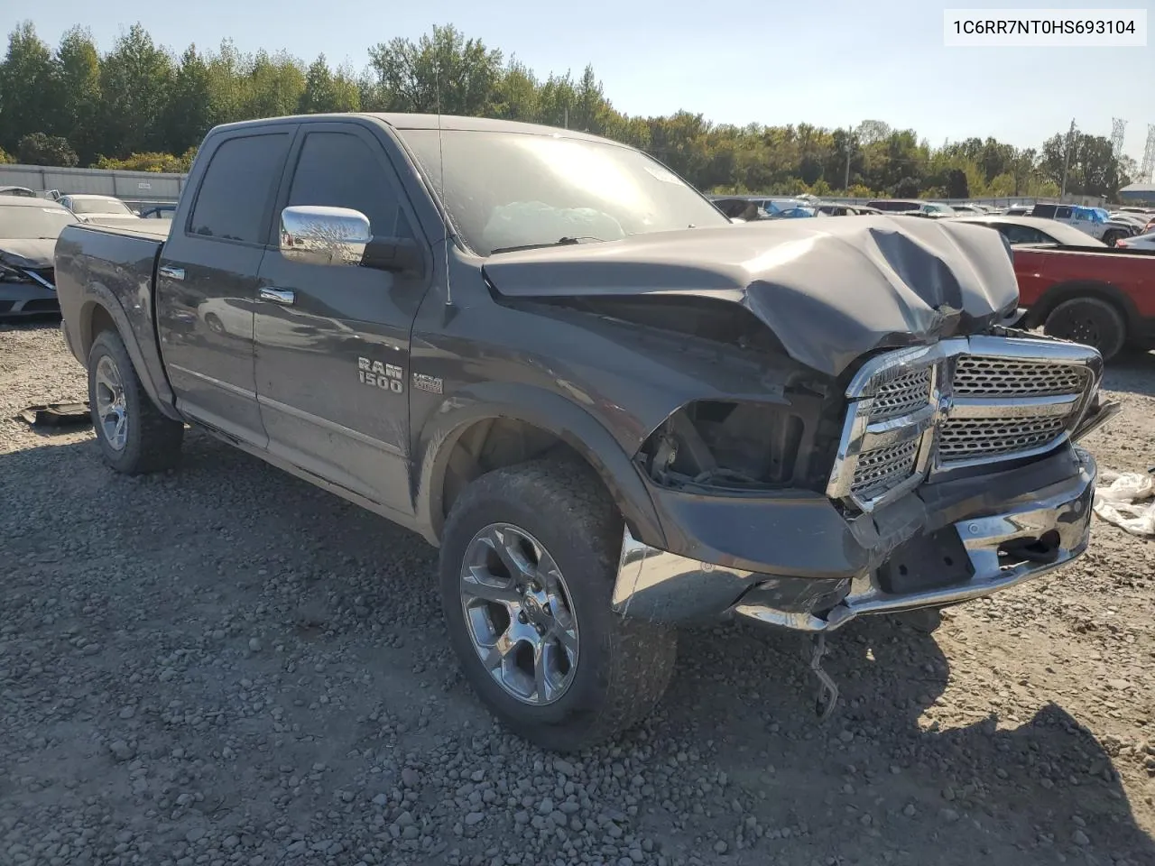 2017 Ram 1500 Laramie VIN: 1C6RR7NT0HS693104 Lot: 75570234