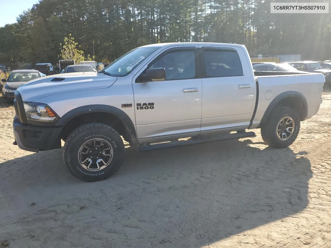 2017 Ram 1500 Rebel VIN: 1C6RR7YT3HS507910 Lot: 75606504