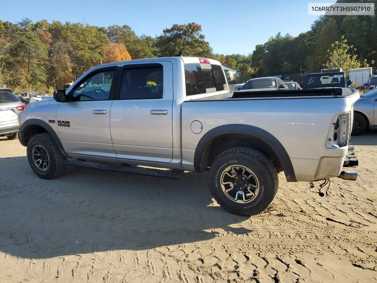 2017 Ram 1500 Rebel VIN: 1C6RR7YT3HS507910 Lot: 75606504