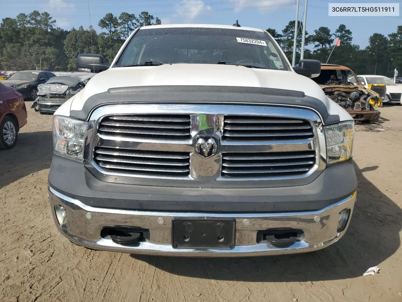 3C6RR7LT5HG511911 2017 Ram 1500 Slt