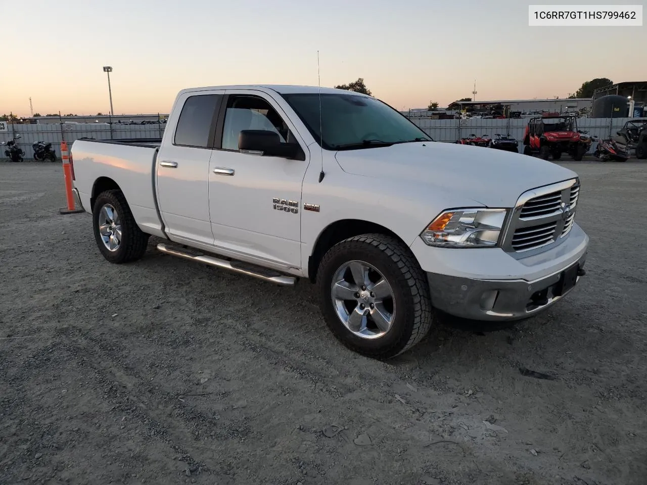 2017 Ram 1500 Slt VIN: 1C6RR7GT1HS799462 Lot: 75917174