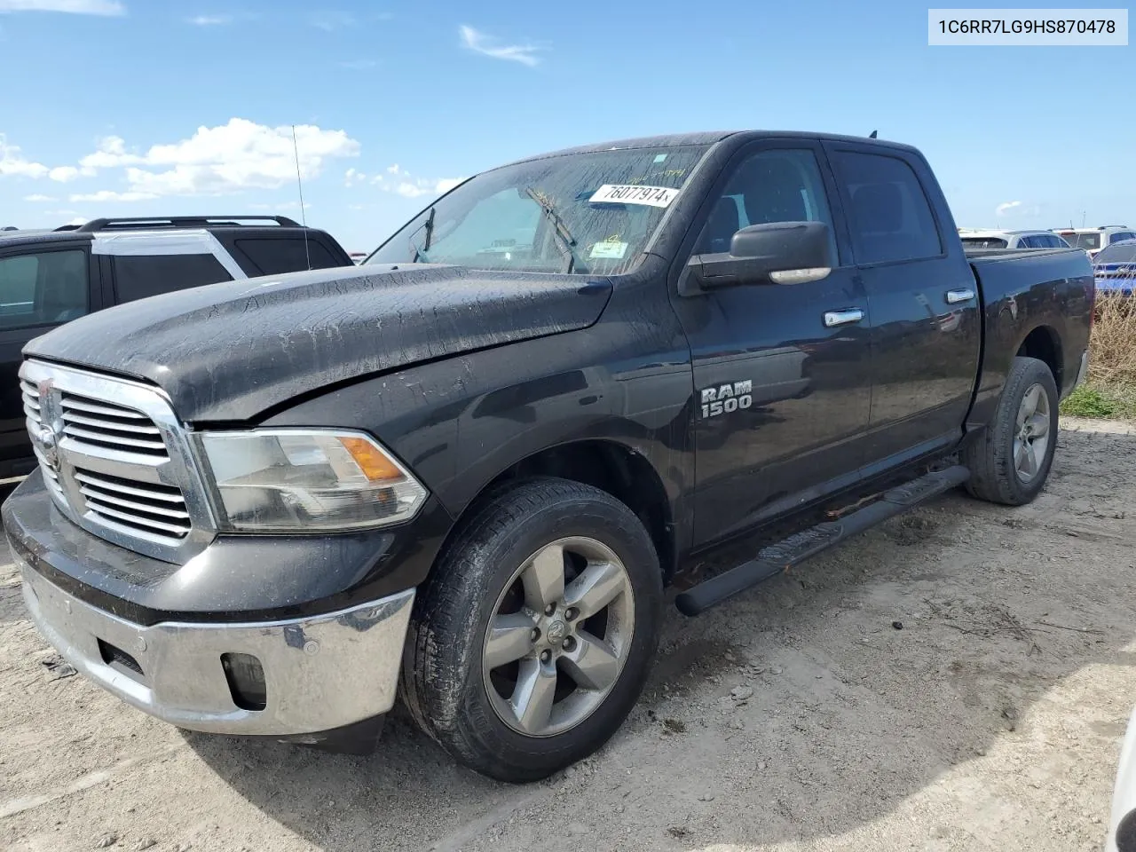 2017 Ram 1500 Slt VIN: 1C6RR7LG9HS870478 Lot: 76077974