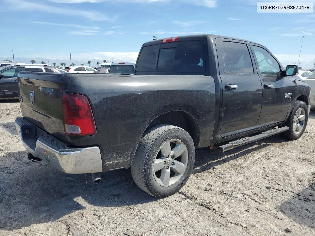 2017 Ram 1500 Slt VIN: 1C6RR7LG9HS870478 Lot: 76077974