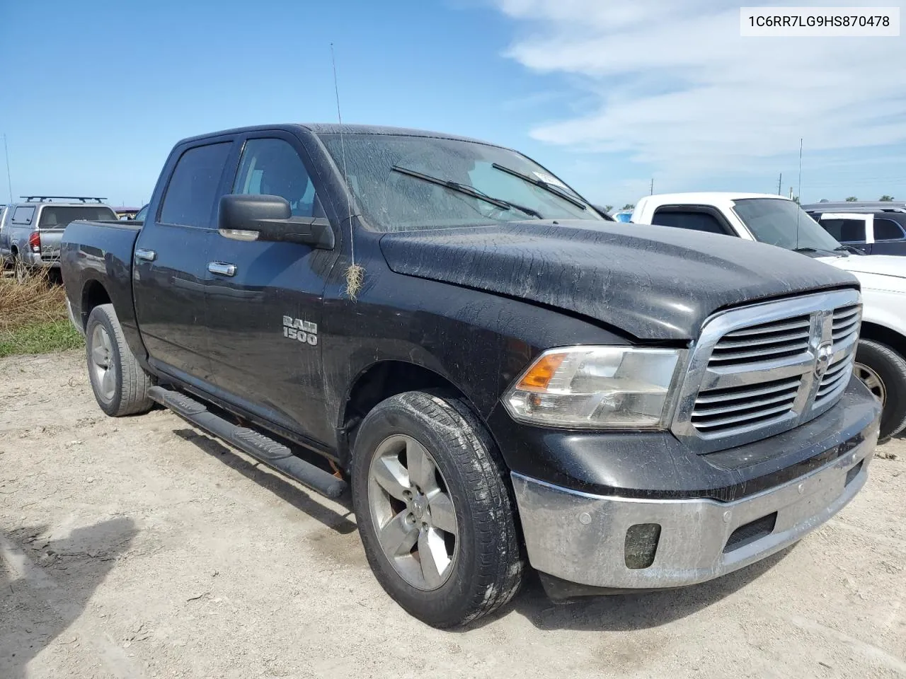 2017 Ram 1500 Slt VIN: 1C6RR7LG9HS870478 Lot: 76077974