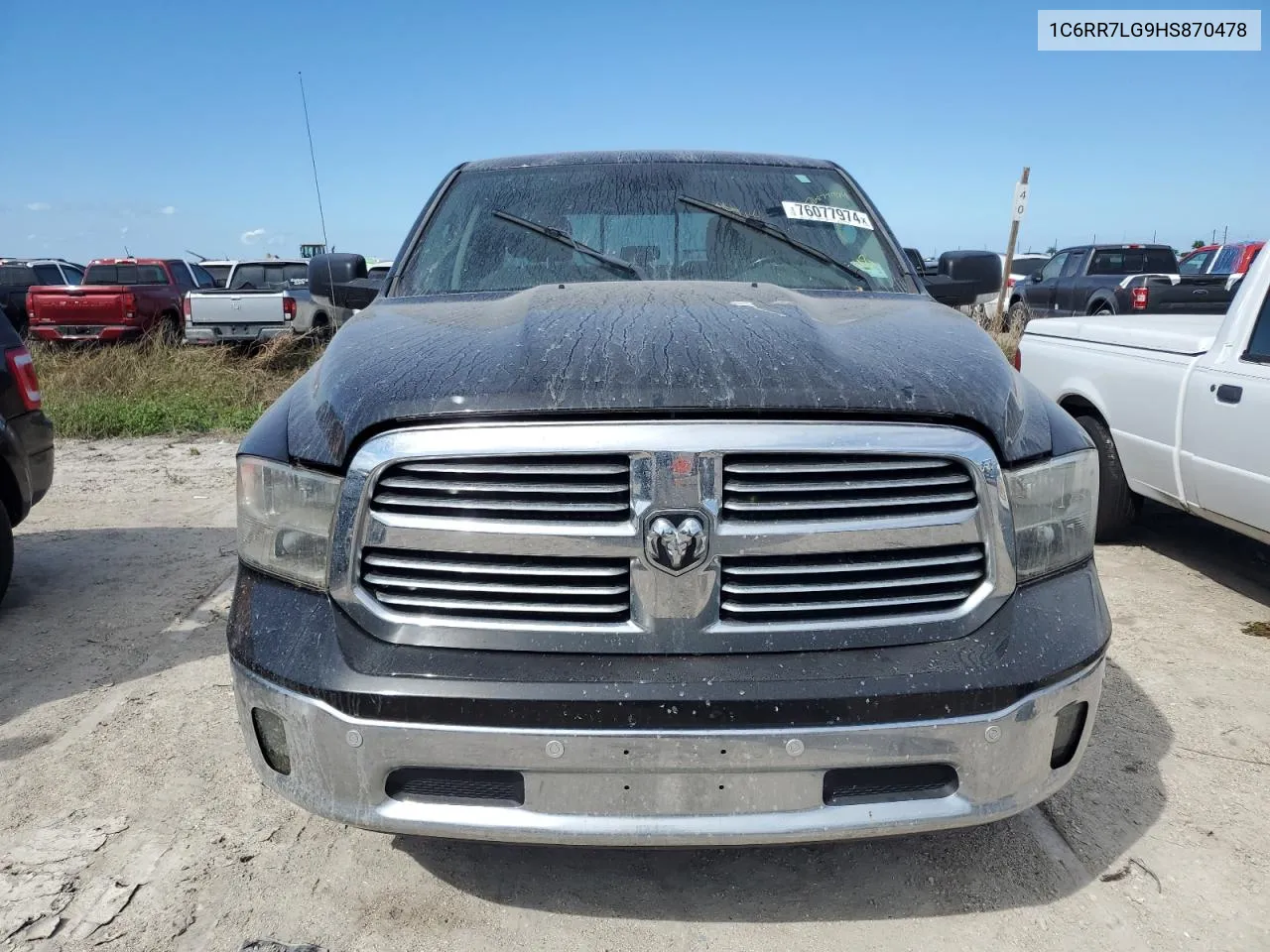 2017 Ram 1500 Slt VIN: 1C6RR7LG9HS870478 Lot: 76077974