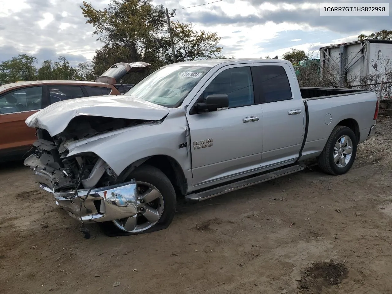 2017 Ram 1500 Slt VIN: 1C6RR7GT5HS822998 Lot: 76161834