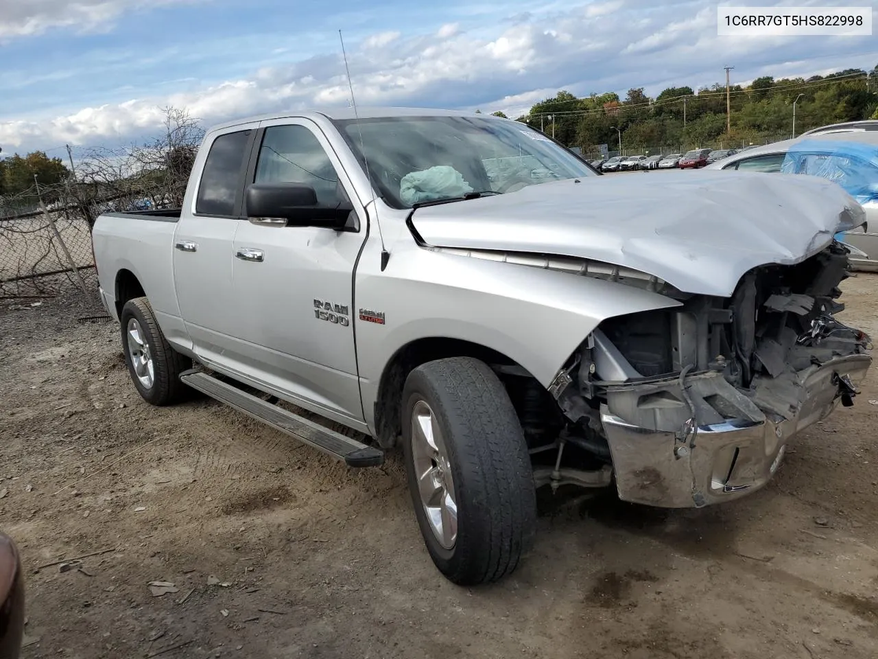 2017 Ram 1500 Slt VIN: 1C6RR7GT5HS822998 Lot: 76161834