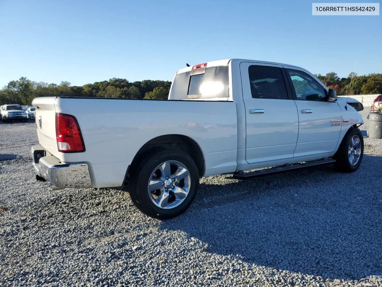 2017 Ram 1500 Slt VIN: 1C6RR6TT1HS542429 Lot: 76281664