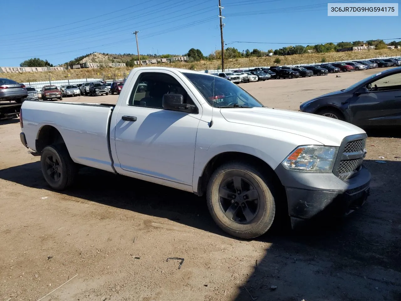 2017 Ram 1500 St VIN: 3C6JR7DG9HG594175 Lot: 76326034