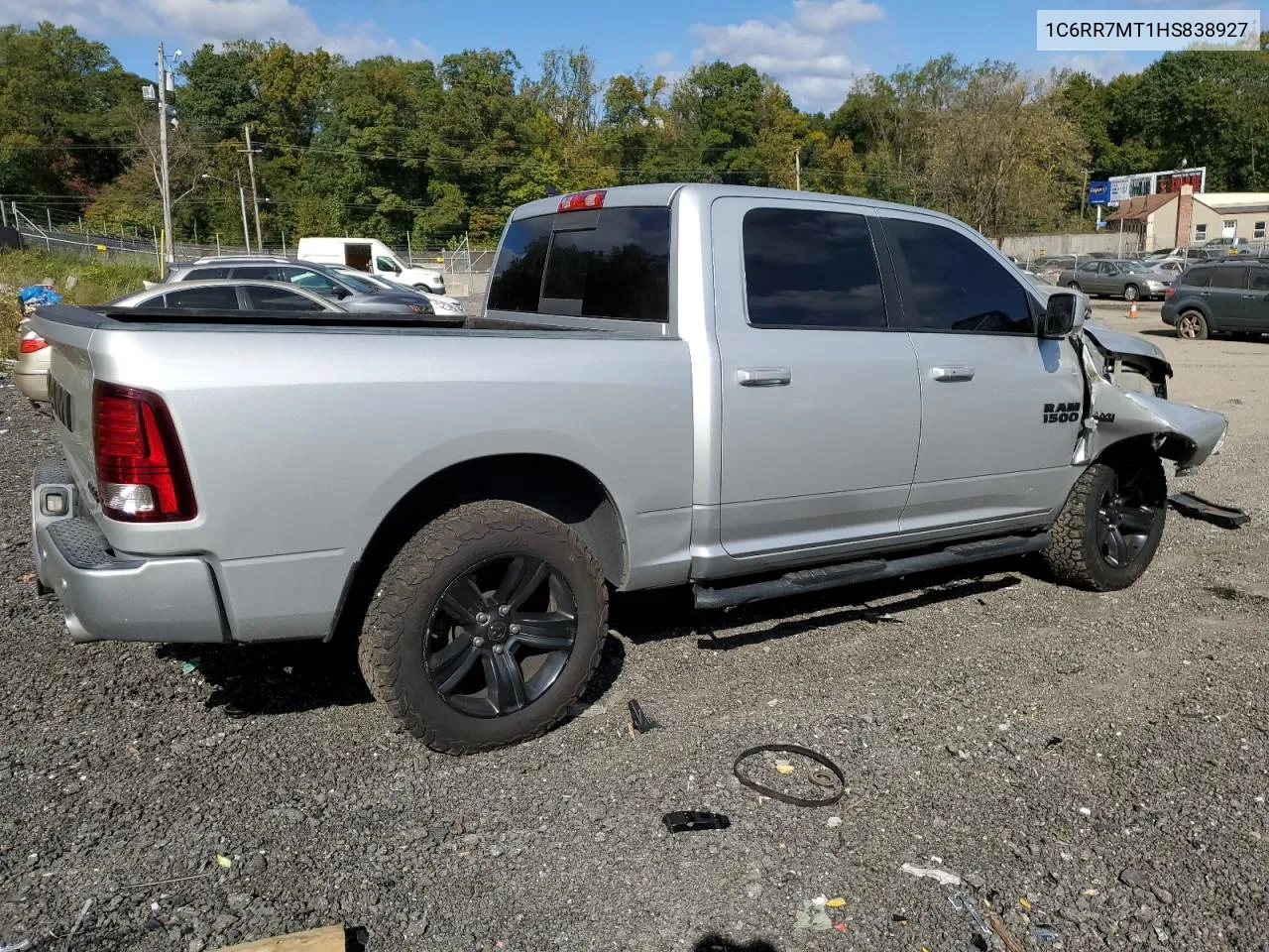 2017 Ram 1500 Sport VIN: 1C6RR7MT1HS838927 Lot: 76345534