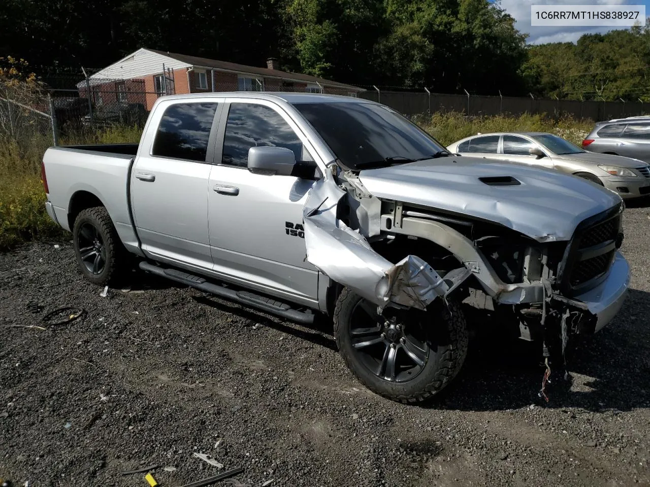 2017 Ram 1500 Sport VIN: 1C6RR7MT1HS838927 Lot: 76345534