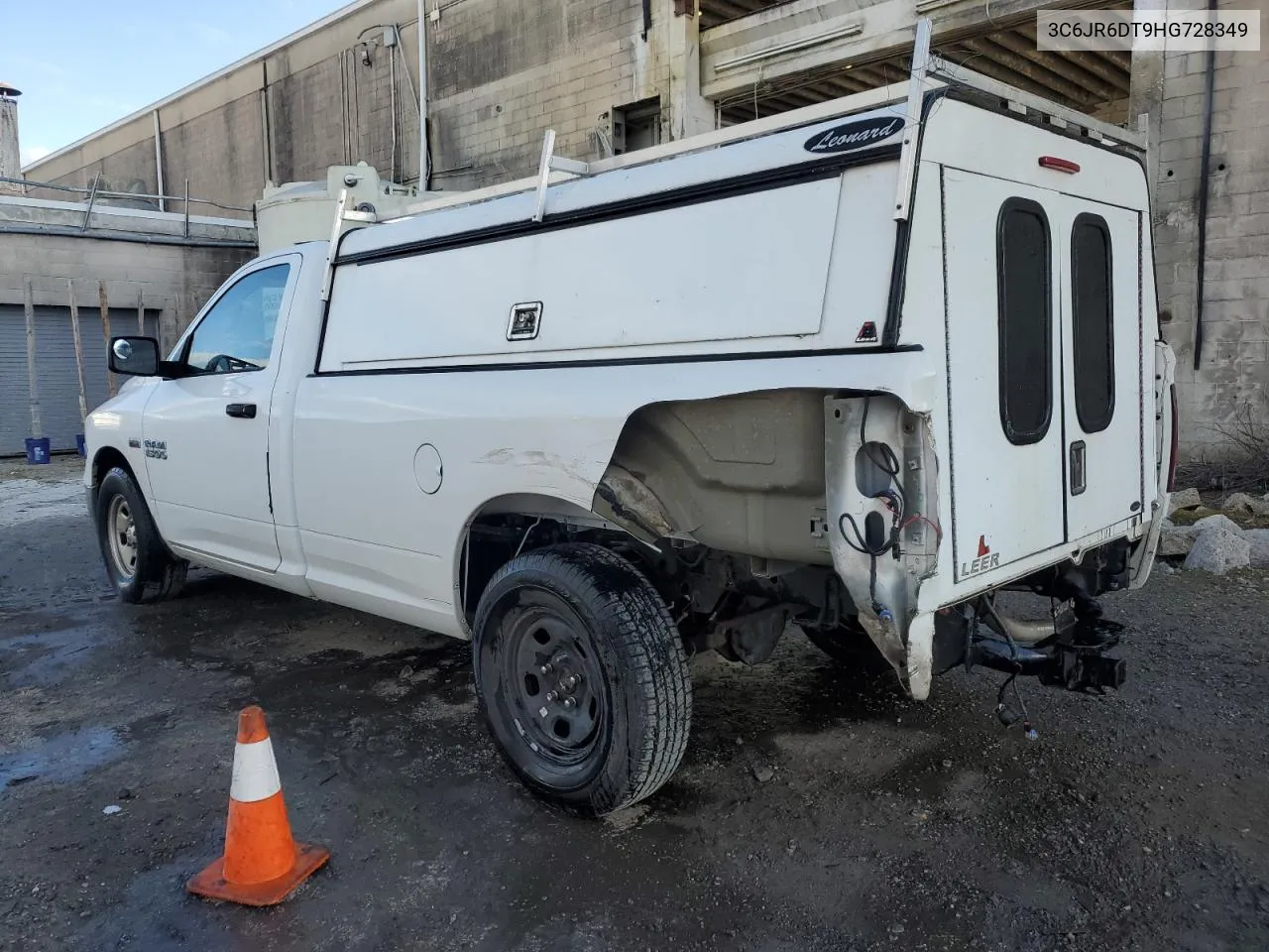 2017 Ram 1500 St VIN: 3C6JR6DT9HG728349 Lot: 76405474