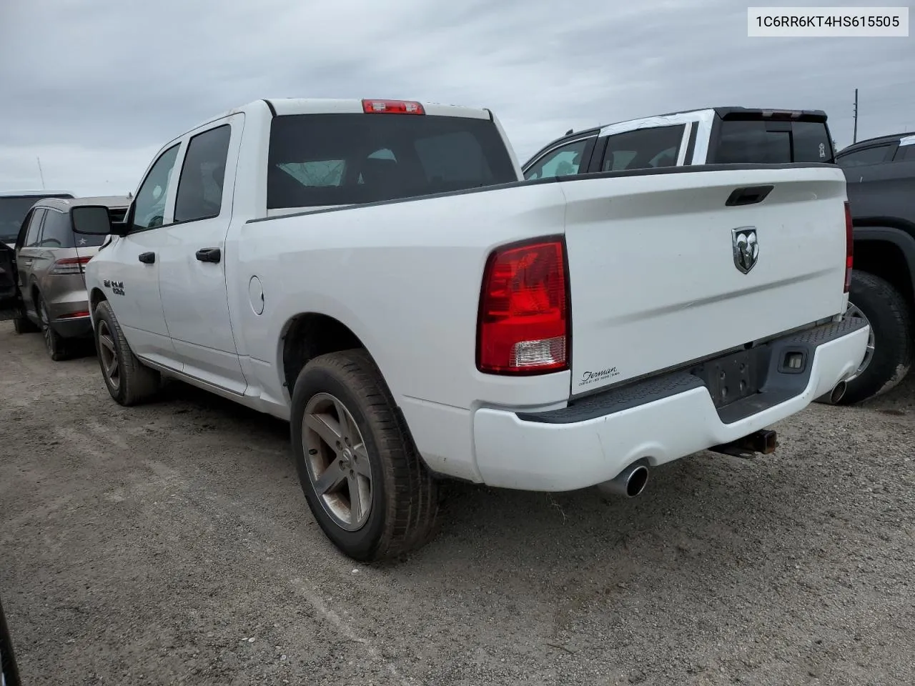 2017 Ram 1500 St VIN: 1C6RR6KT4HS615505 Lot: 76406174