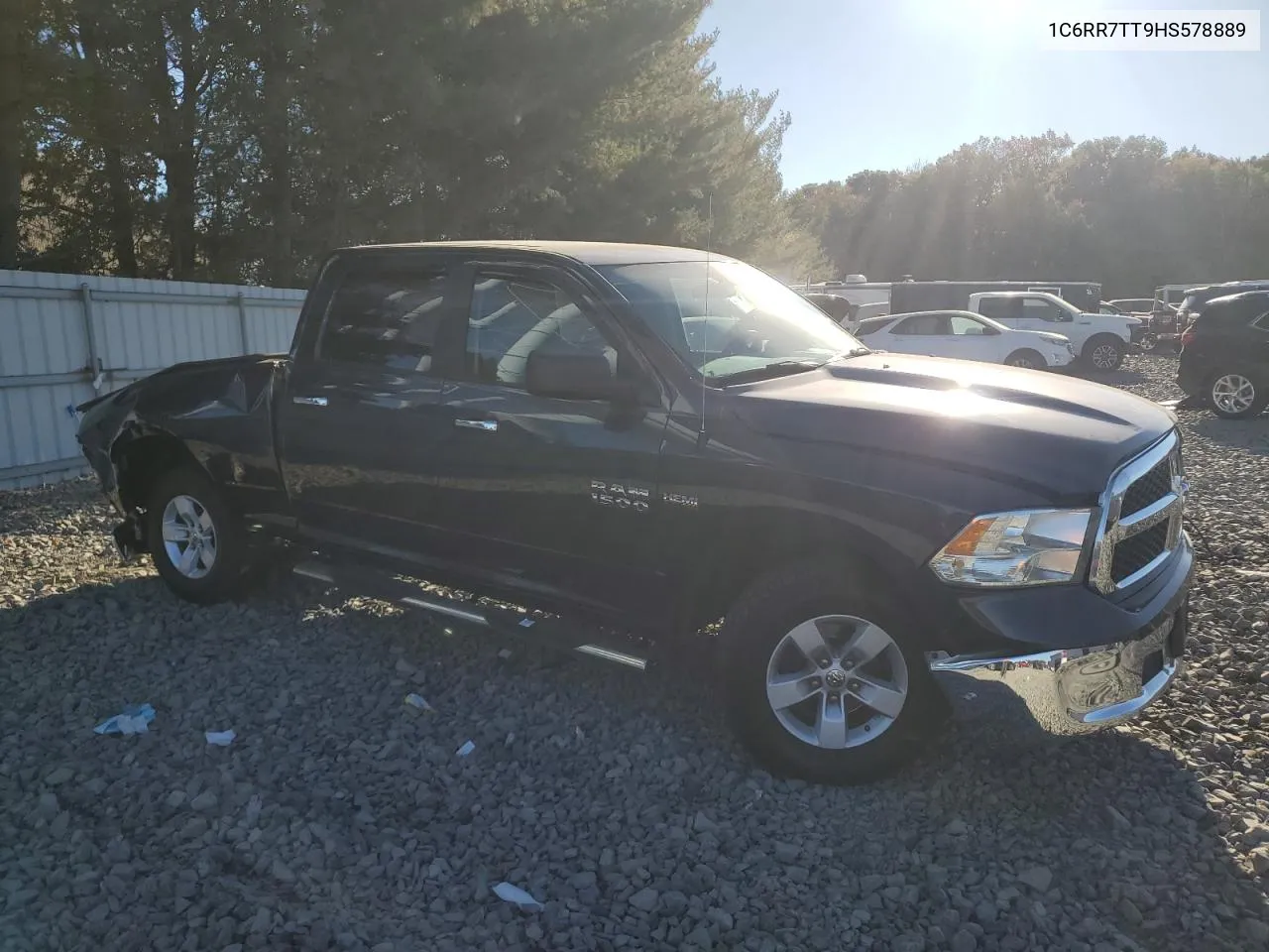 2017 Ram 1500 Slt VIN: 1C6RR7TT9HS578889 Lot: 76453674