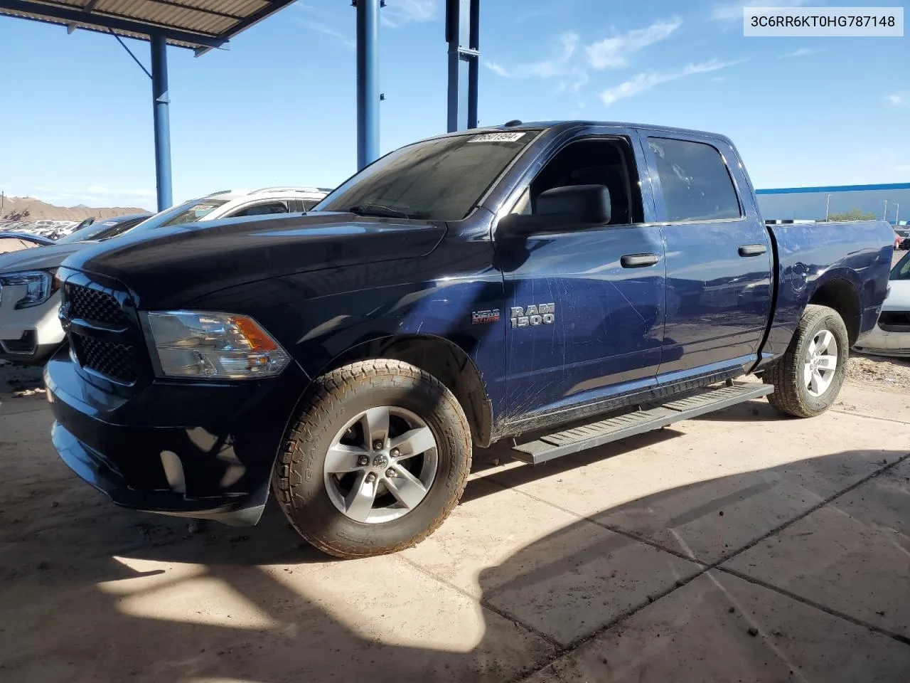 2017 Ram 1500 St VIN: 3C6RR6KT0HG787148 Lot: 76501994