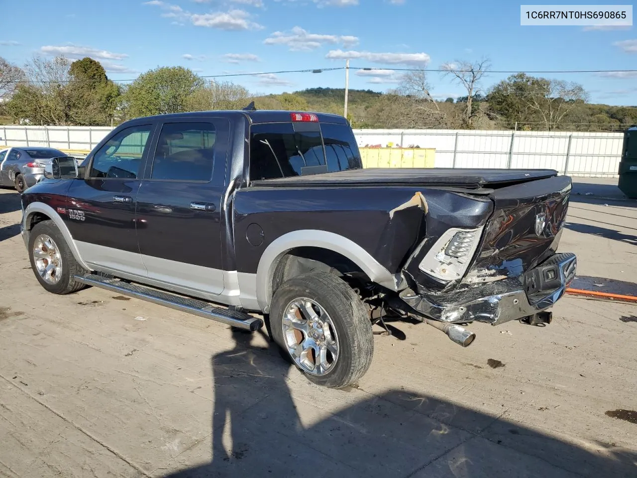 2017 Ram 1500 Laramie VIN: 1C6RR7NT0HS690865 Lot: 76556334