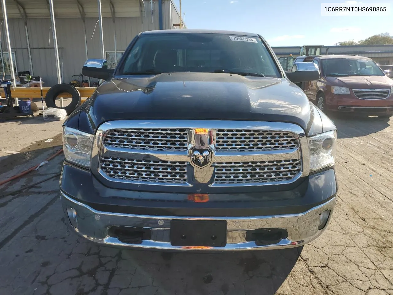 2017 Ram 1500 Laramie VIN: 1C6RR7NT0HS690865 Lot: 76556334