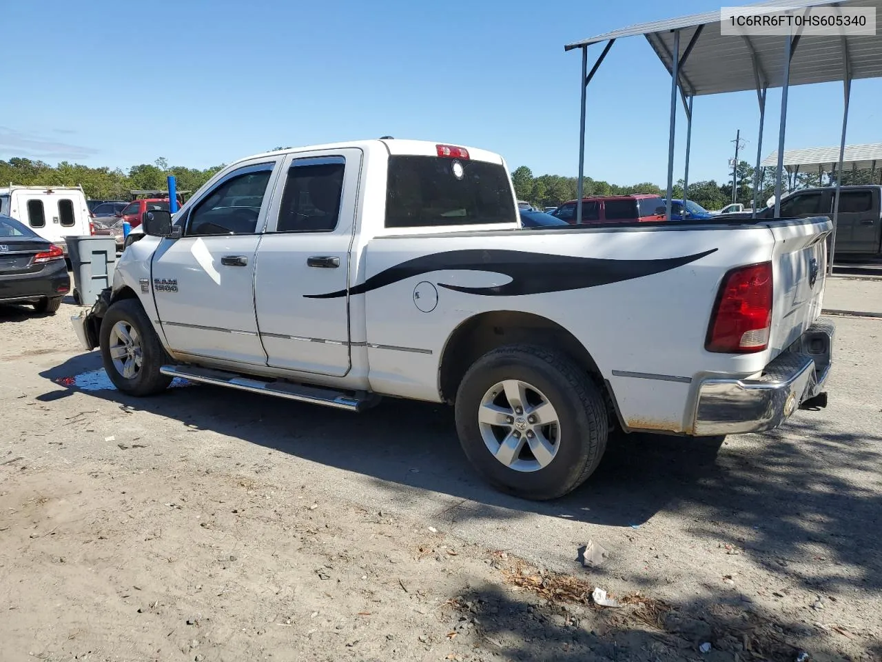 2017 Ram 1500 St VIN: 1C6RR6FT0HS605340 Lot: 76600344