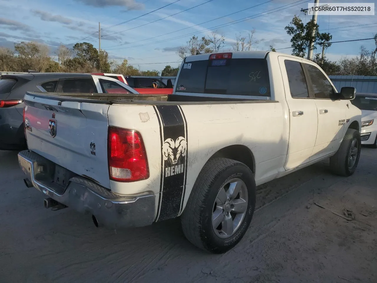 2017 Ram 1500 Slt VIN: 1C6RR6GT7HS520218 Lot: 76676664