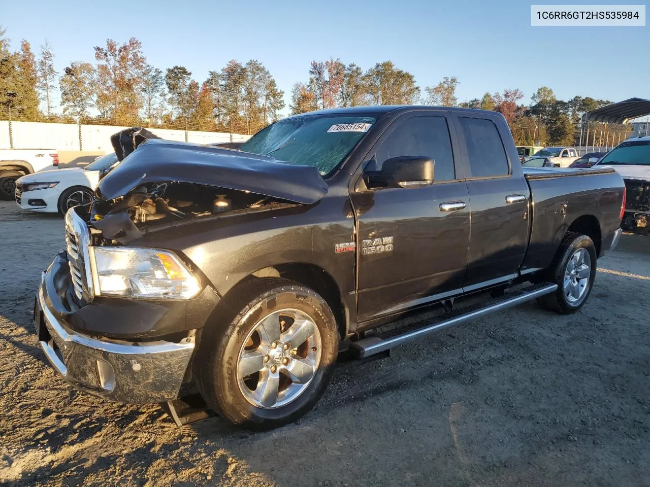 2017 Ram 1500 Slt VIN: 1C6RR6GT2HS535984 Lot: 76685154