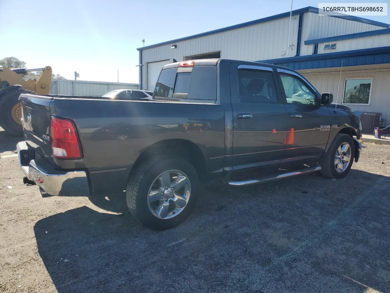 2017 Ram 1500 Slt VIN: 1C6RR7LT8HS698652 Lot: 76705774