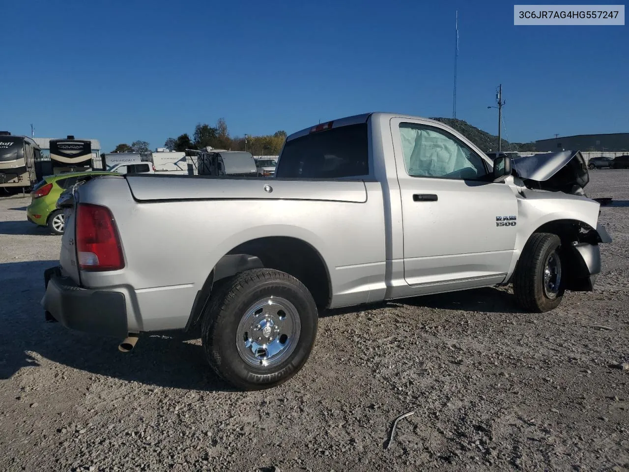 2017 Ram 1500 St VIN: 3C6JR7AG4HG557247 Lot: 76717044