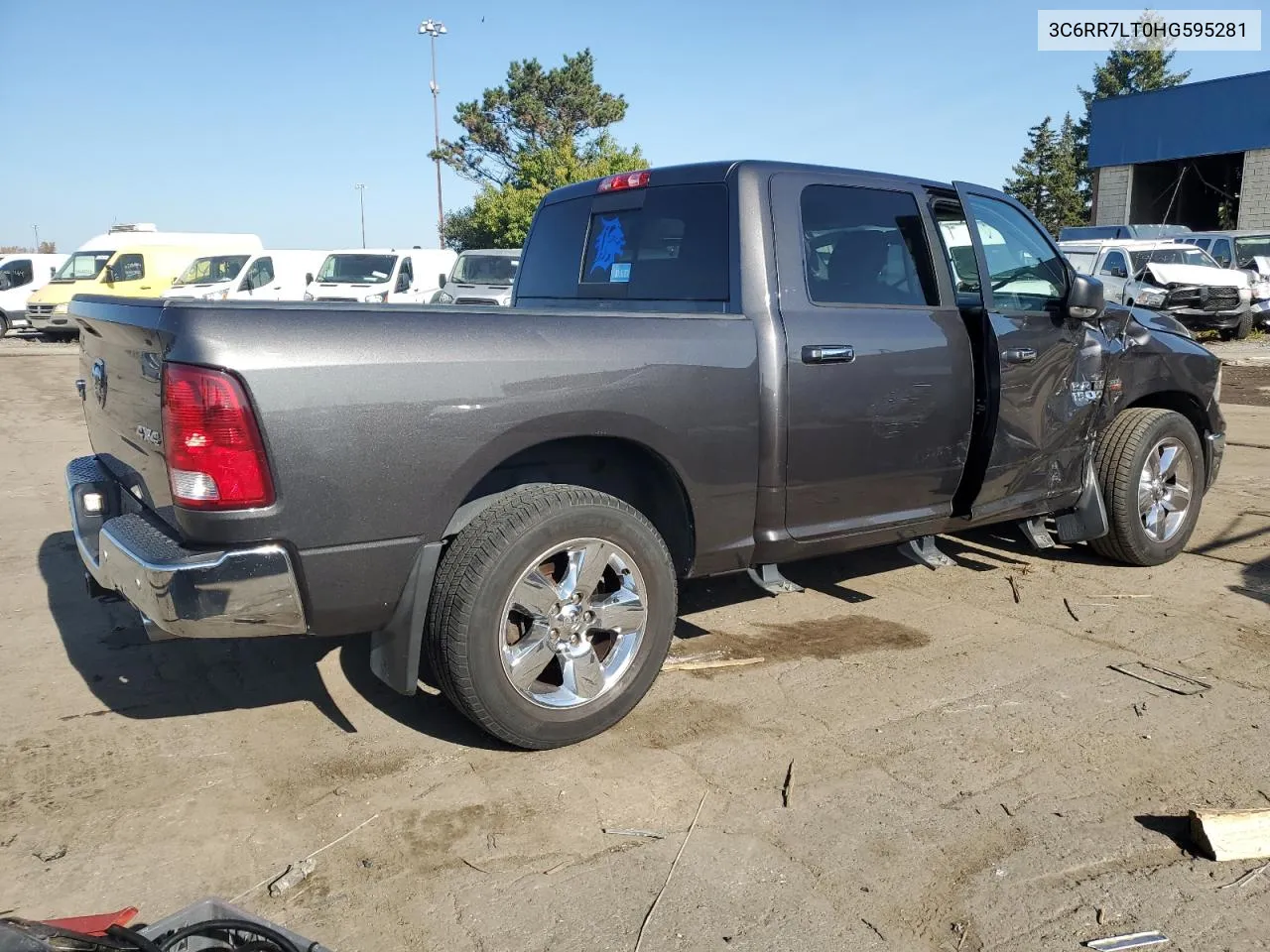 2017 Ram 1500 Slt VIN: 3C6RR7LT0HG595281 Lot: 76823344